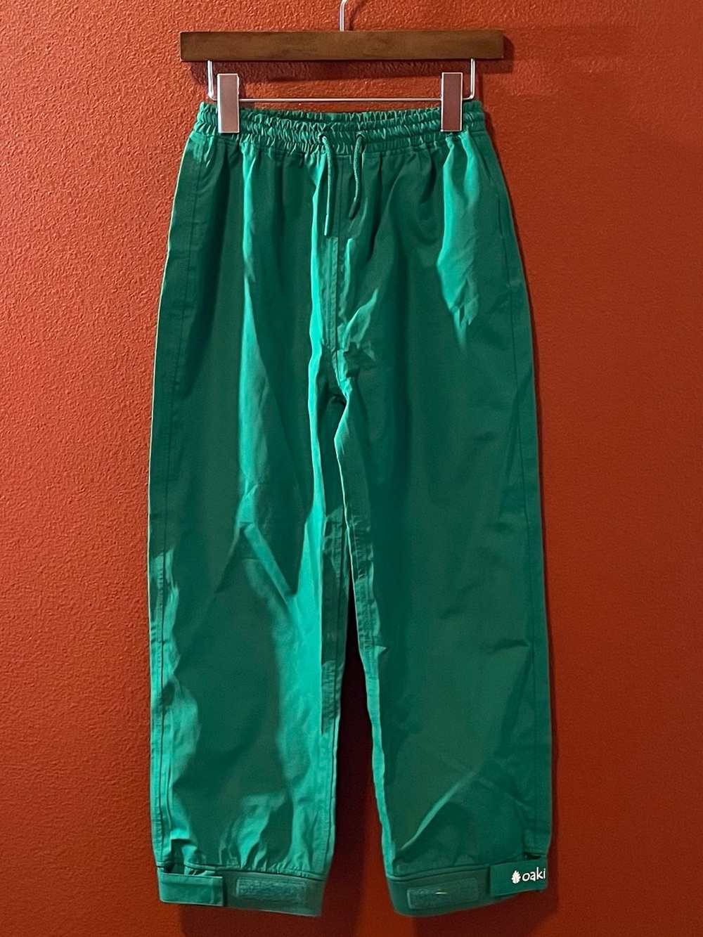 Oaki Boy’s Classic Trail 2 Green Rain Pants